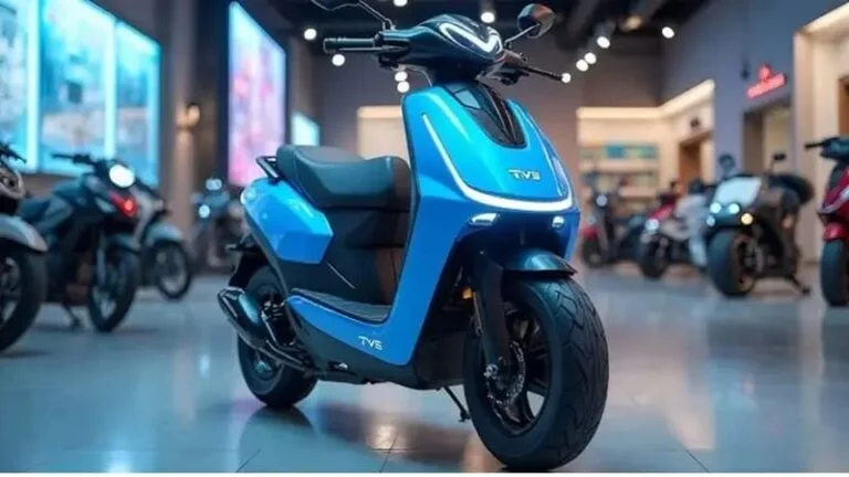 TVS Jupiter Electric 2025, TVS electric scooter India, 240KM electric scooter, AI dashboard scooter, LED DRLs scooter, 85KM/h electric bike, ultra-fast charging scooter, electric commuting India, smart electric scooter, TVS 2025 launch, eco-friendly scooter India, cruise mode electric scooter, city commuter electric bike