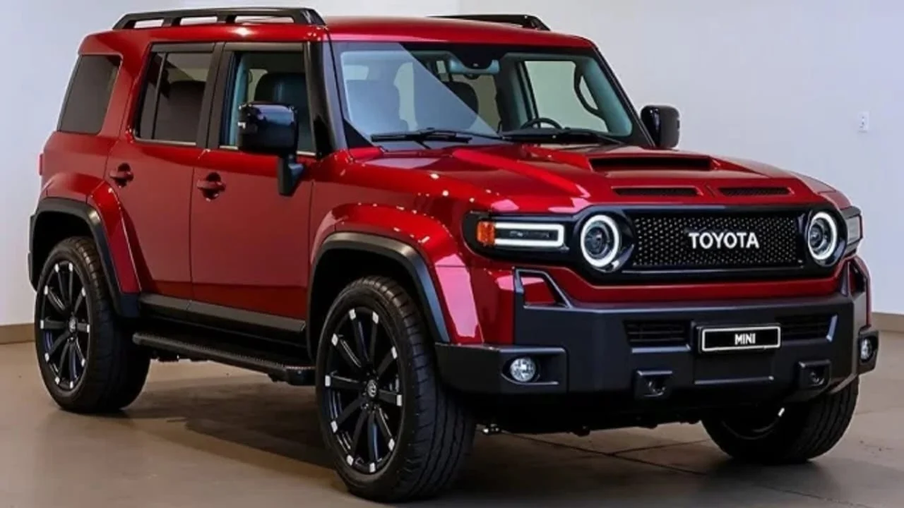 Toyota Mini Land Cruiser 2025, Toyota Mini Land Cruiser Launched, Toyota Mini Land Cruiser Price, Mini Land Cruiser Hybrid Turbo, Toyota 4x4 Off-Road SUV, Toyota Mini Land Cruiser Features, Compact SUV India 2025, Toyota SUV LED DRLs, Premium Compact SUV, Toyota Mini Land Cruiser Review