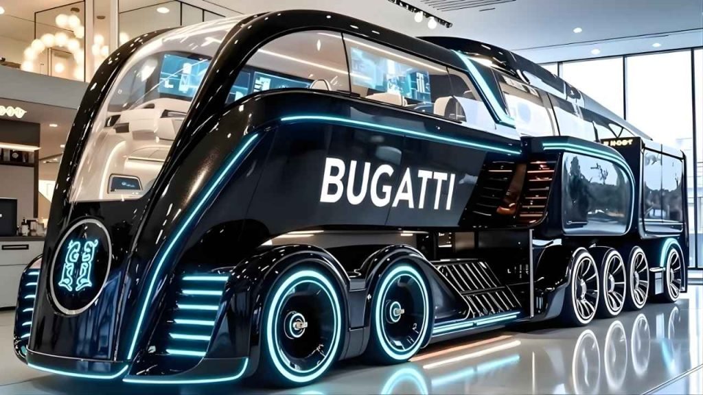 2026 Bugatti Motorhome, Bugatti Motorhome launch 2026, ultra-luxury RV, hypercar-inspired motorhome, AI smart RV, panoramic glass roof RV, elite travel motorhome, premium motorhome 2026, luxury RV features, Bugatti RV review, advanced motorhome technology, smart automation RV, luxury travel vehicle, 1200HP engineering comfort.
