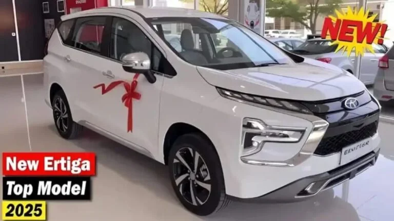 Maruti Suzuki Ertiga 2025, Ertiga Smart Hybrid, 7-Seater MPV 2025, Maruti Ertiga 39km/l Mileage, Ertiga Ventilated Seats, Maruti Connected Tech, Ertiga Safety Suite, 2025 Maruti Ertiga Review, MPV for Family, Maruti Ertiga Touchscreen